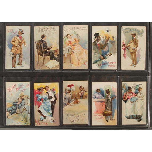 109 - The American Tobacco Co. (ATC) Illustrated Songs 'Songs G'. Cigarette Cards, near complete set, with... 