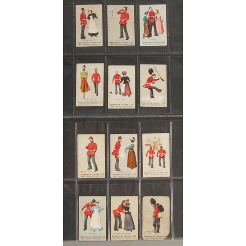 111 - Faulkner Grenadier cigarette cards, Military Terms 1st series, complete set 12/12