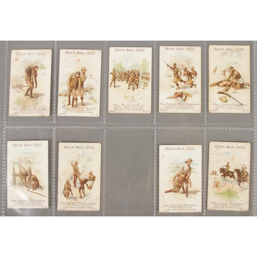 116 - B. Morris & Sons Ltd; Nine 'Boer War, 1900' Cigarette Cards.