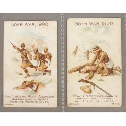 116 - B. Morris & Sons Ltd; Nine 'Boer War, 1900' Cigarette Cards.