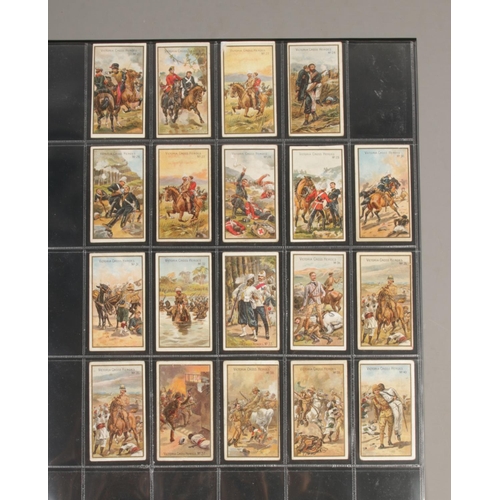 132 - Taddy's Taddy & Co cigarette cards, Victoria Cross Heroes  near complete set 21-40 missing No25.