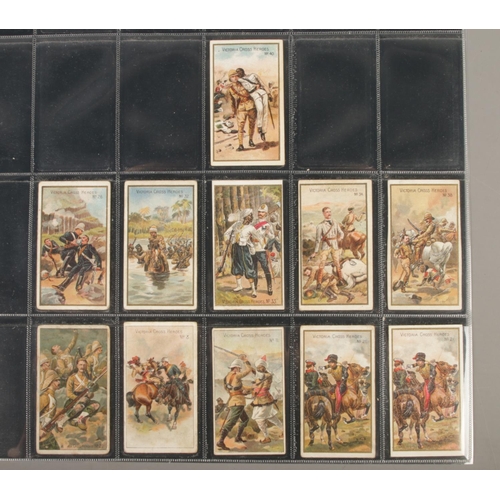 133 - Taddy cigarette cards, Victoria Cross Heroes, Odds/incomplete set. 11 cards