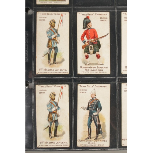 151 - J & F Bell cigarette cards, odds from Scottish Clan series No1 (13), Colonial Troops (1), Colonial S... 