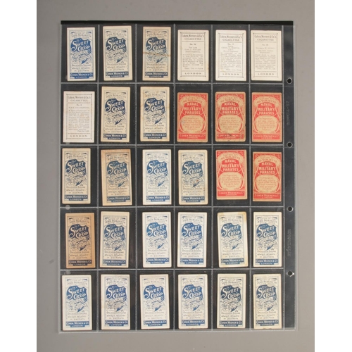 152 - Cohen Weenen cigarette cards, odds from Home & Colonial Regiments, Naval & Military phrases, Victori... 