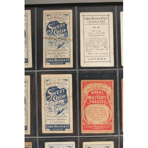 152 - Cohen Weenen cigarette cards, odds from Home & Colonial Regiments, Naval & Military phrases, Victori... 