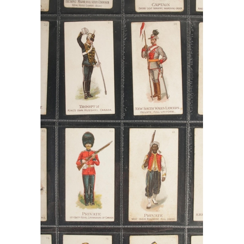 155 - Gallaher Three Pipe Tobaccos cigarette cards, Part set, Types of the British Army, 29 cards