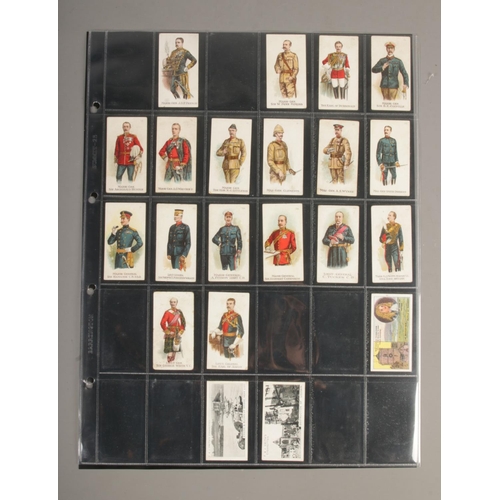 160 - Smith Cigarette cards, Boer War Series, Battlefields of Great Britain & War Incidents, part set/odds... 