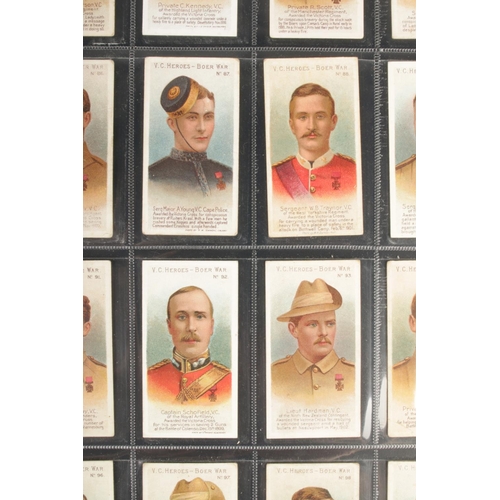 17 - Taddy's Taddy & Co cigarette cards, Victoria Cross Heroes Boer War complete set 81-100 complete set ... 