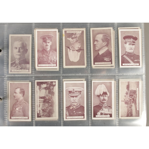 174 - One album of part set/odds including Players Regimental Uniforms, Britain's Defenders and Will's Fla... 