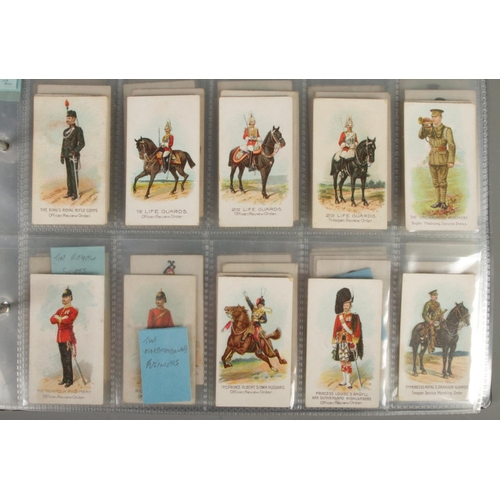 178 - One album of part set/odds including Scissors Types of the British Army and Victoria Cross Heroes (r... 