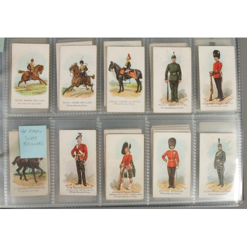 178 - One album of part set/odds including Scissors Types of the British Army and Victoria Cross Heroes (r... 