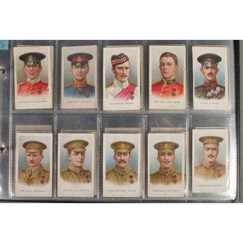 178 - One album of part set/odds including Scissors Types of the British Army and Victoria Cross Heroes (r... 