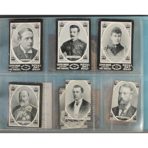 181 - One album of part set/odds including Lever Bros cards, Cummings & Son Famous Fighters, Keiller's Cho... 