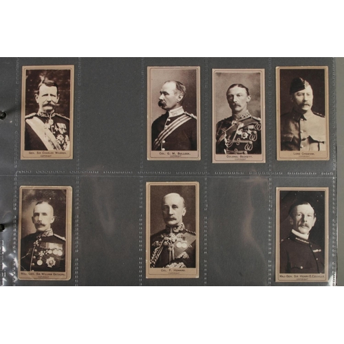 182 - One album of part set/odds including American Tobacco Co Military Uniforms, Adkin & Sons Soldiers of... 