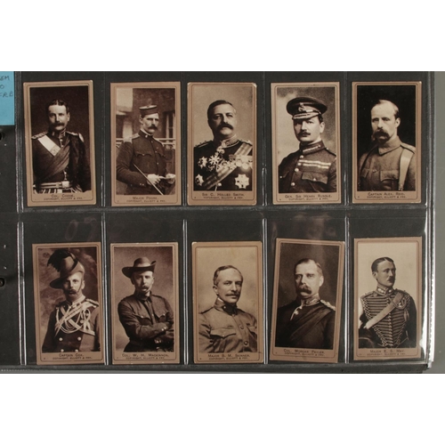 182 - One album of part set/odds including American Tobacco Co Military Uniforms, Adkin & Sons Soldiers of... 