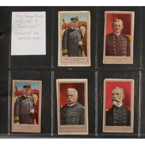 182 - One album of part set/odds including American Tobacco Co Military Uniforms, Adkin & Sons Soldiers of... 