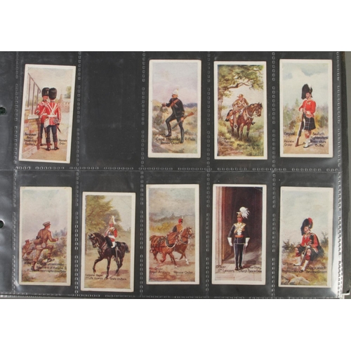 183 - A quantity of part set/odds including Anonymous Terms, Types of the British Army, Regimental Crests ... 