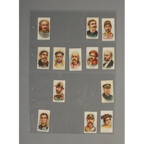 186 - Cigarette cards, Blank Back/Anonymous Boxer rebellion cards, part set 12 cards.