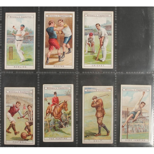 189 - One album of part set/odds including Mitchell's Sports, Chairman Miniatures First Series, Ogden's Po... 