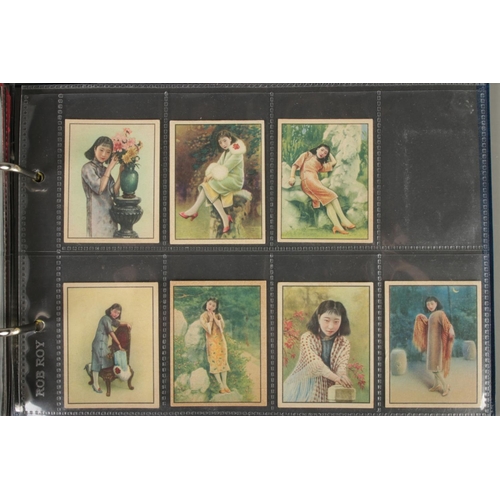 199 - One album of part set/odds including cards from Kinney Bros, Allen & Ginter, Jas Biggs & Sons, The A... 