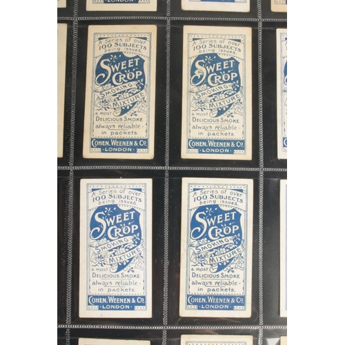 29 - Cohen , Weenen & Co cigarette cards, Home & Colonial Regiments, 100 subject backs, 40/40