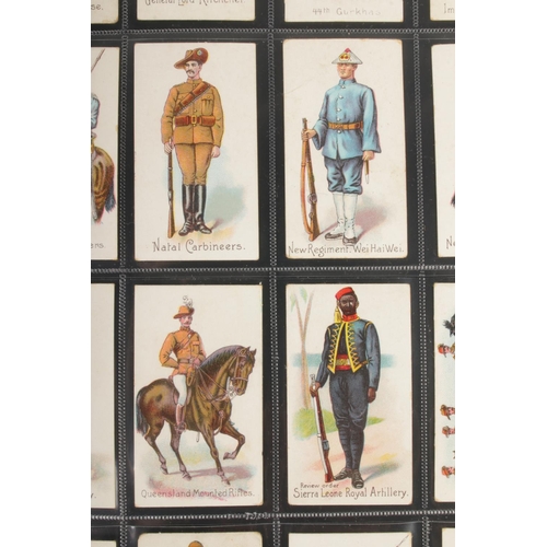5 - Hill's cigarette cards, Colonial Troops, complete set 30/30.