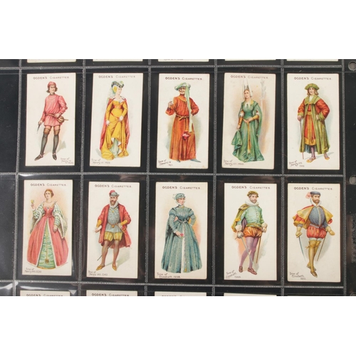 63 - Ogden's cigarette cards, British Costumes, complete 50/50.