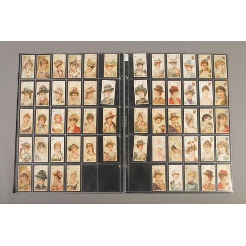 64 - Will's cigarette cards, Beauties Playing Cards Inset, complete set with additional cards.