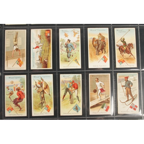 65 - Will's cigarette cards, Sports of all Nations, complete set 50/50