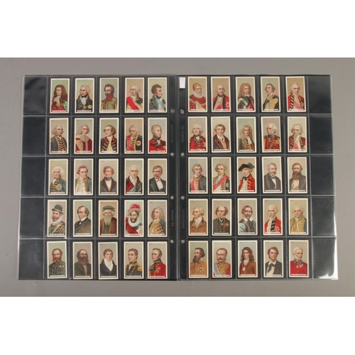 66 - Will's cigarette cards, Builders of the Empire, complete set 50/50.