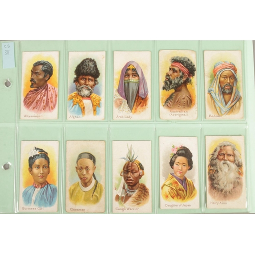 67 - Sniders & Abrahams Cigarette Cards, Standard Cigarettes; Natives of the World. Complete set, 25/25.