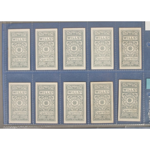 69 - Wills' Cigarettes; Double Meaning Cigarette Cards. Full set (numbered), 50/50.