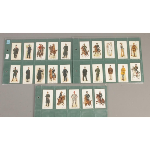 76 - Wills' Cigarettes; Police of the World Cigarette Cards. Green back. Full set 25/25.