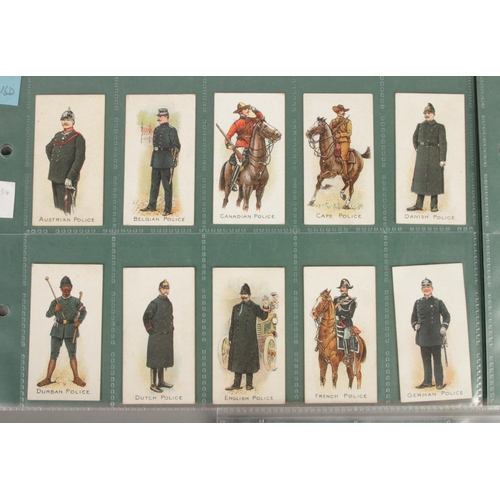 76 - Wills' Cigarettes; Police of the World Cigarette Cards. Green back. Full set 25/25.