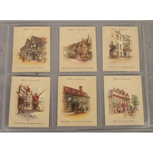 81 - W.D & H.O Wills; Old Inns (Second Series) Cigarette Cards. Full set. 40/40.