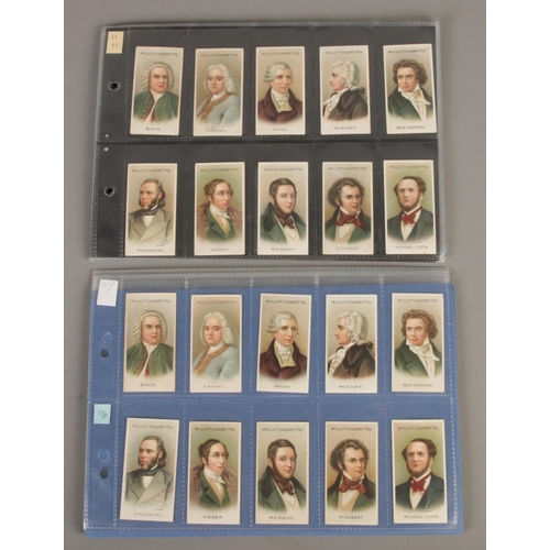 99 - An album containing five complete sets of cigarette cards. Comprises of: John Player & Sons Riders o... 