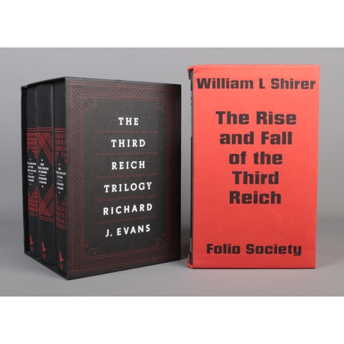 388 - The Folio Society; two sets of books focusing on the Third Reich. 'The Rise and Fall of the Third Re... 