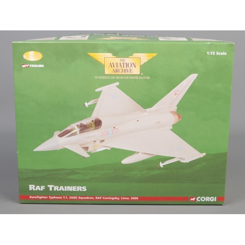 83 - A boxed limited edition Corgi The Aviation Archive RAF Trainers model military aircraft. RAF Trainer... 