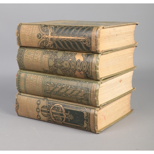 87 - Four volumes of Gresham Publishing, Myth and Legend in Literature and Art to include Teutonic Myth &... 