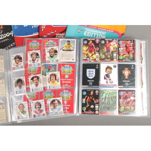 30 - A large collection of football stickers mostly Panini brand including an album of 1982 Brazil World ... 