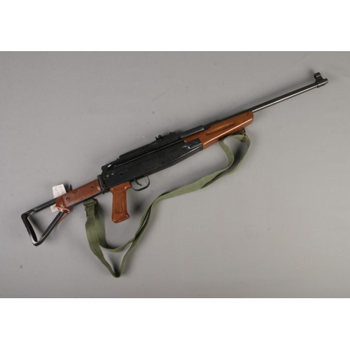 427 - A Xi Feng Chinese air rifle model XS-B3 (B3-1) with folding stock with side lever action. CANNOT POS... 