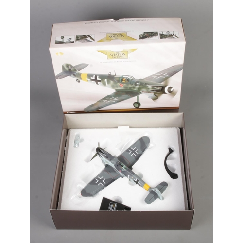 146 - A boxed limited edition Corgi Aviation Archive 1:32 WWII model: Luftwaffe Over The East, Messerschmi... 