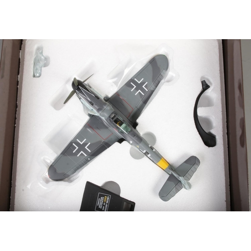 146 - A boxed limited edition Corgi Aviation Archive 1:32 WWII model: Luftwaffe Over The East, Messerschmi... 