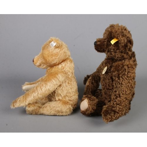 173 - Two unboxed Steiff teddy bears to include 2002 replica of the 1908 Teddy Bear and 1920 Classic repro... 