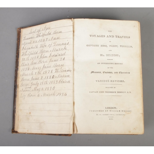 254 - The Voyages and Travels of Captains Ross, Parry, Franklin and Mr. Belzoni by Captain John Frederick ... 