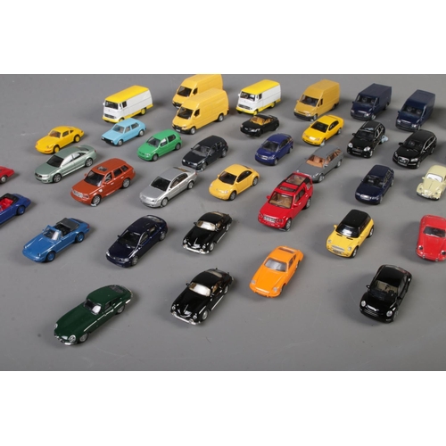 230 - A large quantity of Wiking and other brand 1:87 scale vehicles.