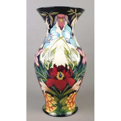 1 - A large Moorcroft pottery vase decorated in the Hidcote pattern by Philip Gibson. Limited edition 55... 