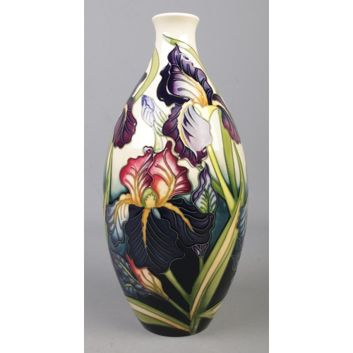 111 - A Moorcroft pottery vase decorated in the Rainbow Flower pattern by Rachel Bishop. Date cypher for 2... 