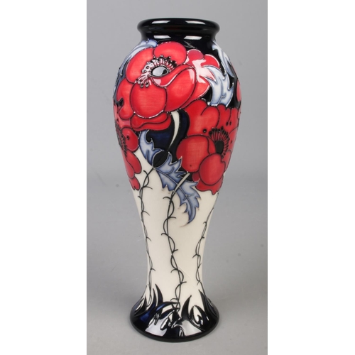 115 - A Moorcroft pottery vase decorated in the A More Sacred Place pattern by Rachel Bishop. Date cypher ... 