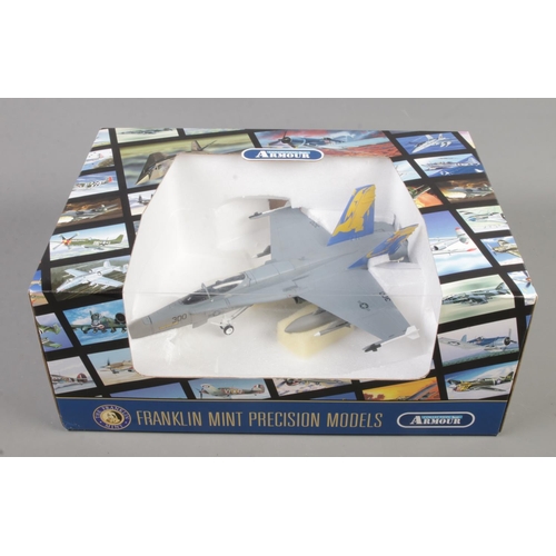 72 - A boxed Franklin Mint Precision Models Armour Collection F18 Hornet 